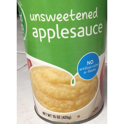 Applesauce, Unsweetened