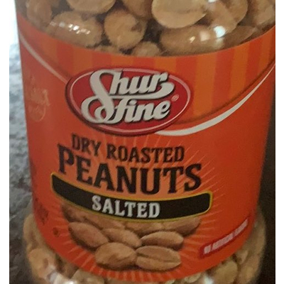 Dry Roasted Peanuts, Salted