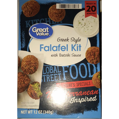Greek Style Falafel Kit With Tzatziki Sauce