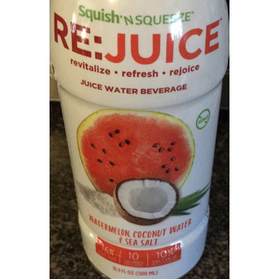 Juice Water Beverage, Watermelon Coconut Water