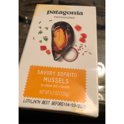 Savory Sofrito Mussels, in Olive Oil plus Broth