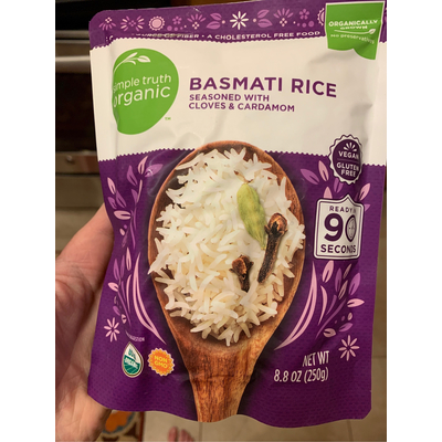 Basmati Rice Seasoned with Cloves & Caramom