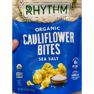 Organic Cauliflower Bites, Sea Salt