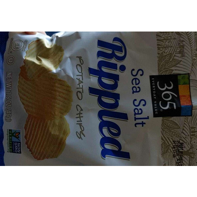 Sea Salt Rippled Potato Chips