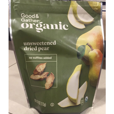 Unsweetened Dried Pear
