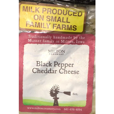 Black Pepper Cheddar Cheese