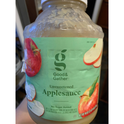 Applesauce, Unsweetened