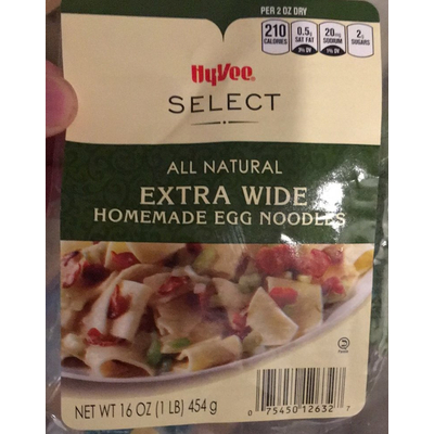 Homemade Egg Noodles, Extra Wide