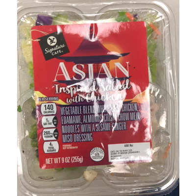 Asian Inspired Salad with Chicken