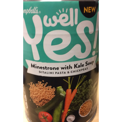 Well Yes!, Minestrone with Kale Soup