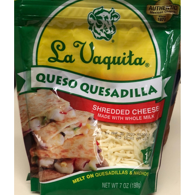 Queso Quesadilla, Shredded Cheese