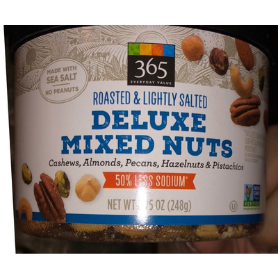 Roasted & Lightly Salted Deluxe Mixed Nuts