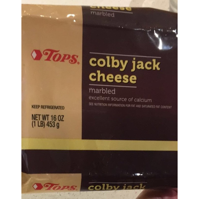 Colby Jack Cheese, Marbled