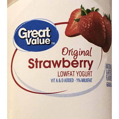 Lowfat Yogurt, Original Strawberry
