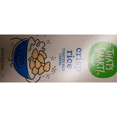 Crisp Rice, Toasted Rice Cereal
