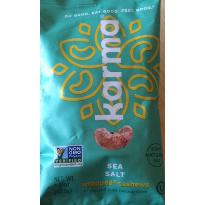 Sea Salt, Wrapped Cashews