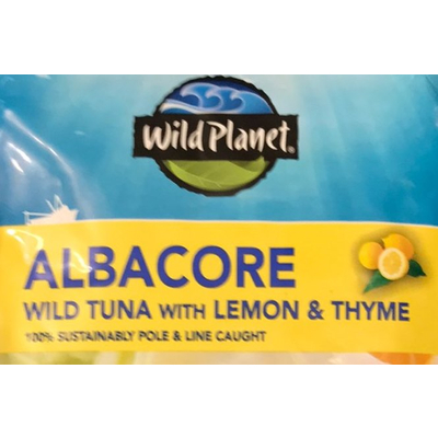 Albacore Wild Tuna, with Lemon & Thyme