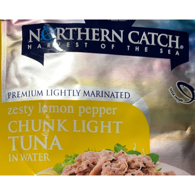 Zesty Lemon Pepper, Chunk Light Tuna in Water