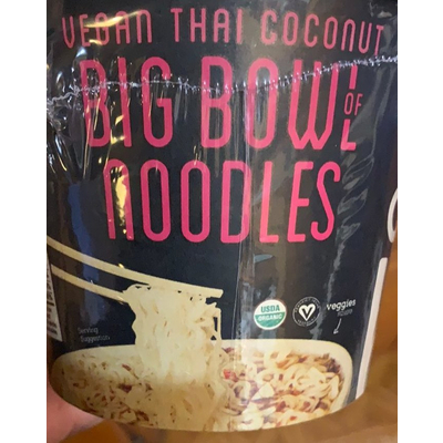 Big Bowl of Noodles, Vegan Thai Coconut
