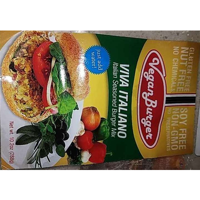 Viva Italiano, Italian Seasoned Burger Mix