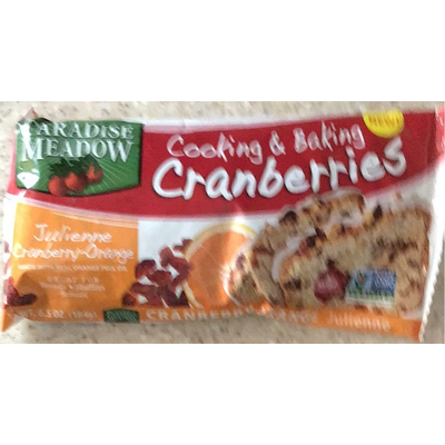 Cranberries, Julienne Cranberry-Orange