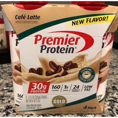 High Protein Shake, Cafe Latte
