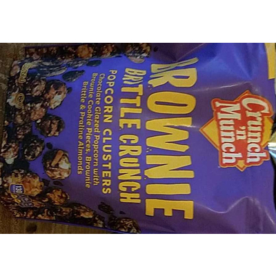 Brownie Brittle Crunch Popcorn Clusters