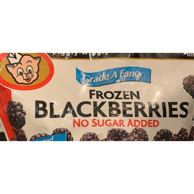 Frozen Blackberries No Sugar Added