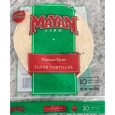 Traditional Recipe Flour Tortillas