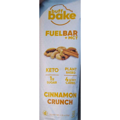 Fuel Bar Plus MCT, Cinnamon Crunch