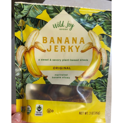 Banana Jerky Sweet & Savory Plant-Based Original