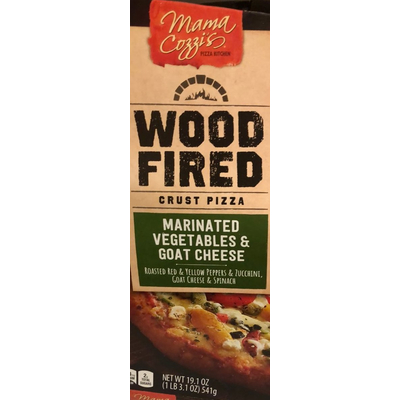 Marinated Vegetables & Goat Cheese, Wood Fired Crust Pizza