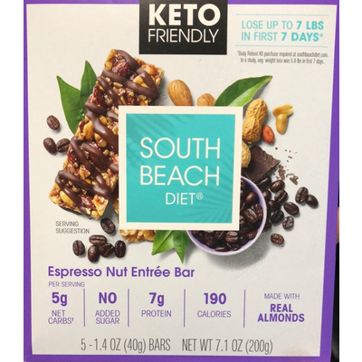 Espresso Nut Entree Bar