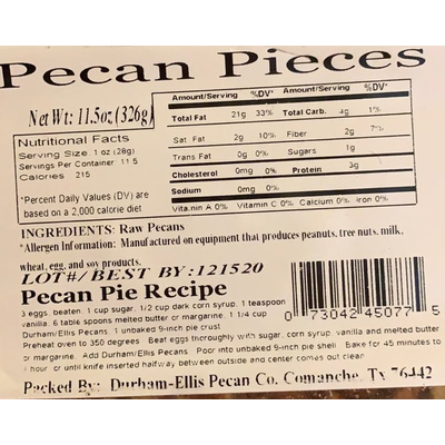 Pecan Pieces