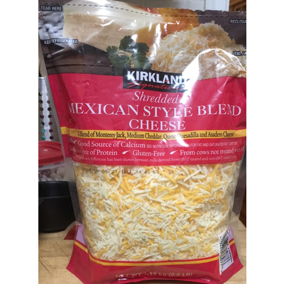 Mexican Style Cheese Blend, Shredded