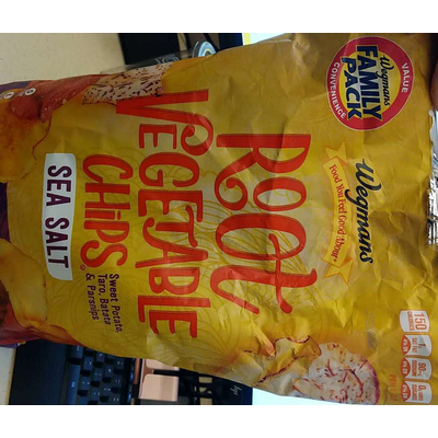 Root Vegetable Chips, Sea Salt