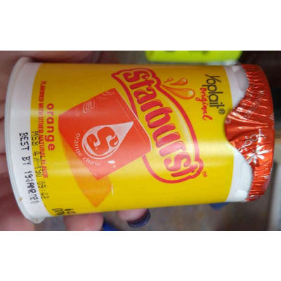 Starburst Yogurt, Orange