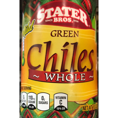 Green Chiles Whole