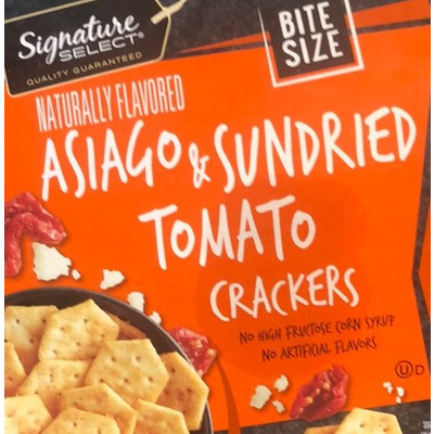 Asiago & Sundried Tomato Crackers