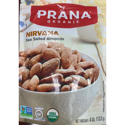 Nirvana Sea Salted Almonds