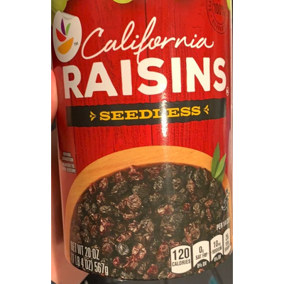 California Raisins, Seedless