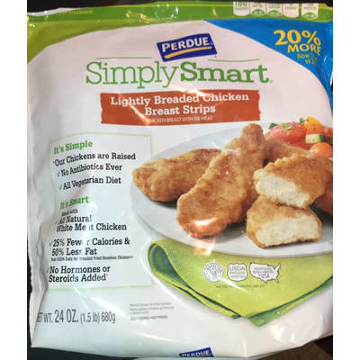 SimplySmart, Lightly Breaded Chicken Breast Strips