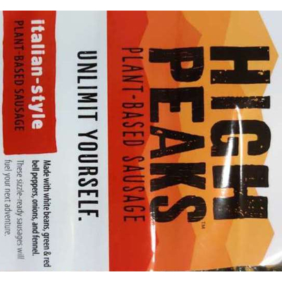 Italian-Style, Plant-based Sausage