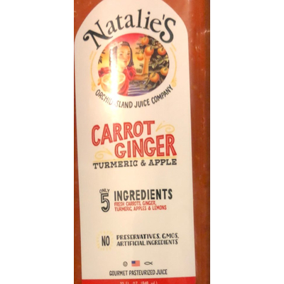 Carrot Ginger, Turmeric & Apple