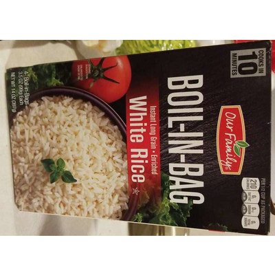 White Rice, Instant Long Grain
