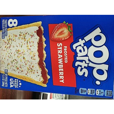 Frosted Strawberry, Toaster Pastries