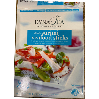 Surimi Seafood Sticks, Crab Flavor