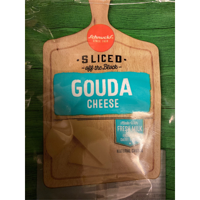 Gouda Cheese, Sliced off the Block