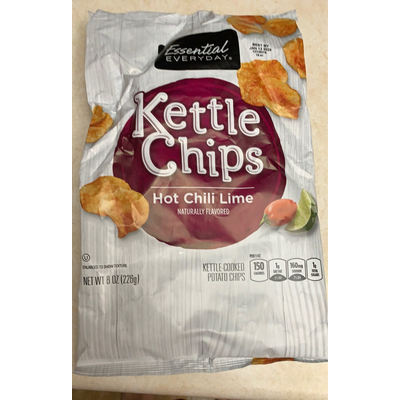 Kettle Chips, Hot Chili Lime