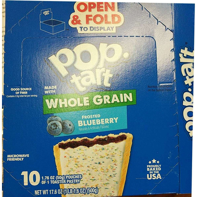 Pop Tart, Frosted Blueberry